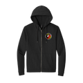 Baltimore Starlings Black Triblend Fleece Full Zip Hoodie