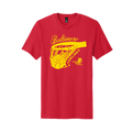 Baltimore Starlings Red Net Sketch T-shirt
