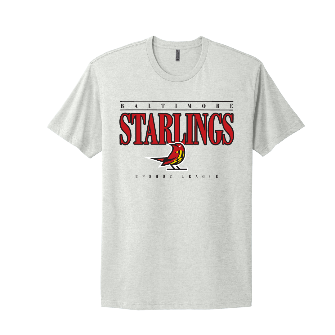 Baltimore Starlings Oatmeal Varsity T-shirt