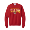 Baltimore Starlings Champion Gold Fade Crewneck Sweatshirt