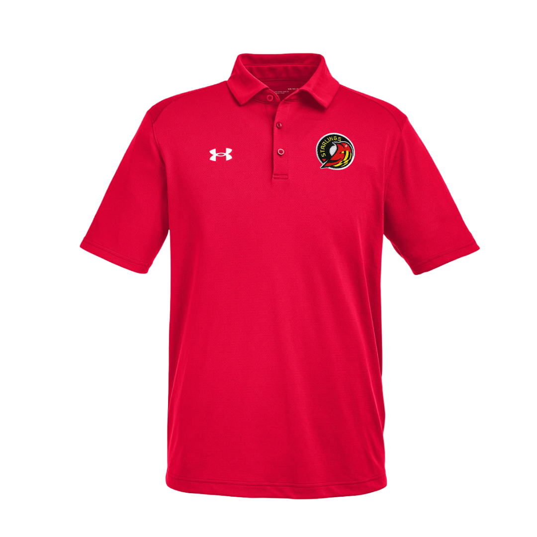 Baltimore Starlings Red Under Armour Tech Polo