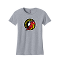 Baltimore Starlings Heather Gray Women's Lockup Relaxed T-shirt