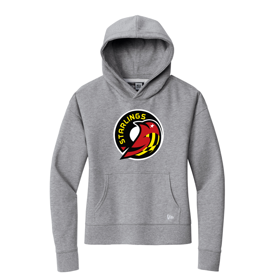 Baltimore Starlings Athletic Heather Women's Comeback Fleece Pullover Hoodie