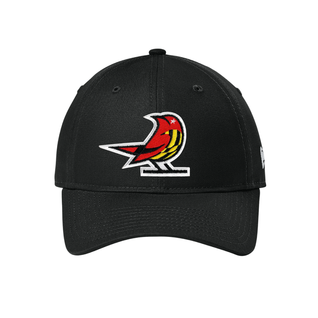 Baltimore Starlings Black Primary Logo New Era Unstructured Hat