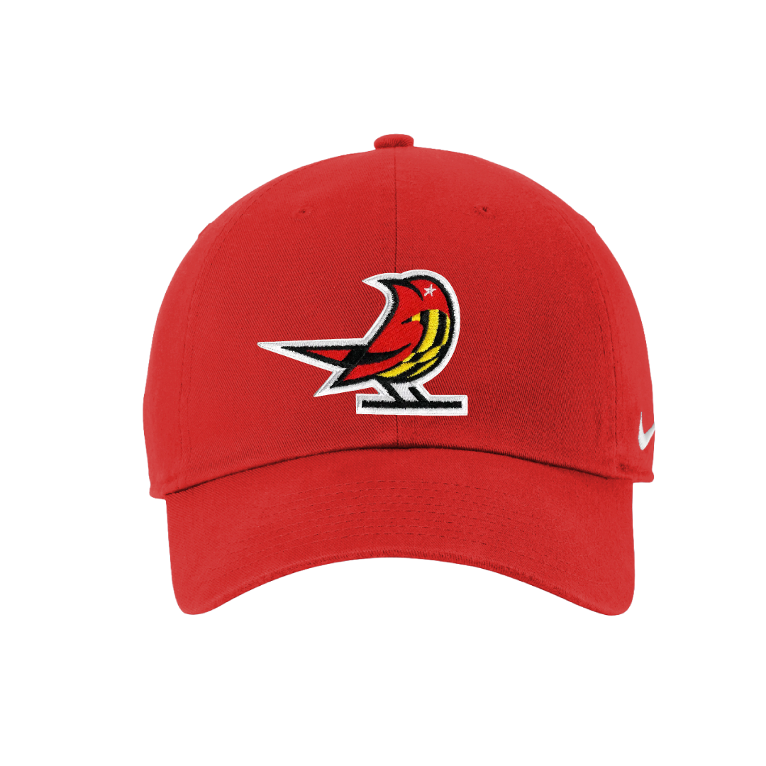 Baltimore Starlings Red Primary Logo Nike Heritage Hat